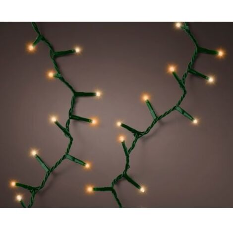 Luces De Navidad 1000 Led Blanco Cálido 2250Cm 8 Funciones
