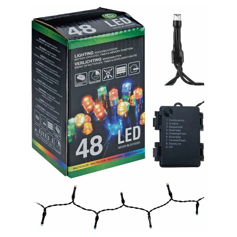 

Iluminicion 48Led Inter. C/Bate. Multico