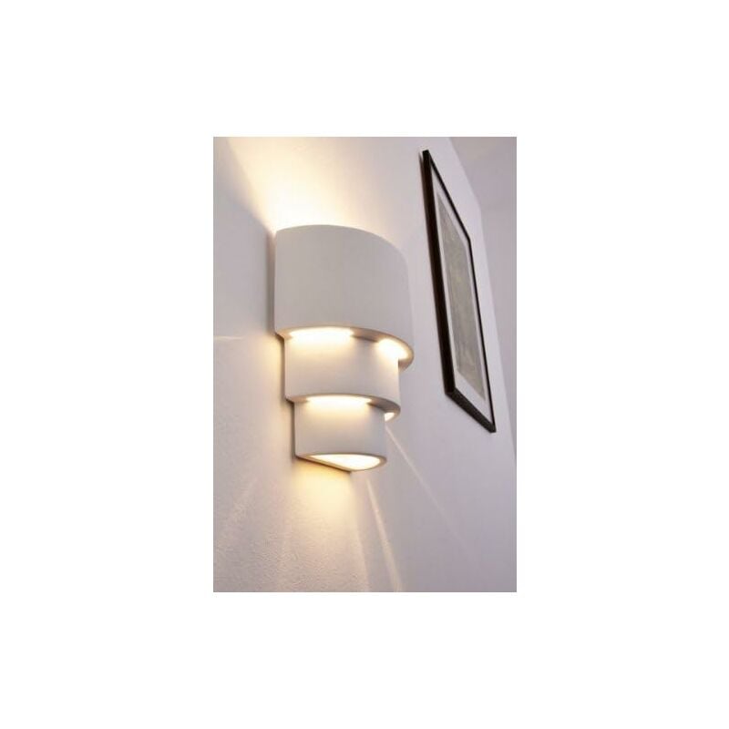 

Luces de pared LED Lámpara de pared Aplique de pared Luz interior exterior para dormitorio Escalera Tienda Sala de estar Oficina Porche Blanco cálido