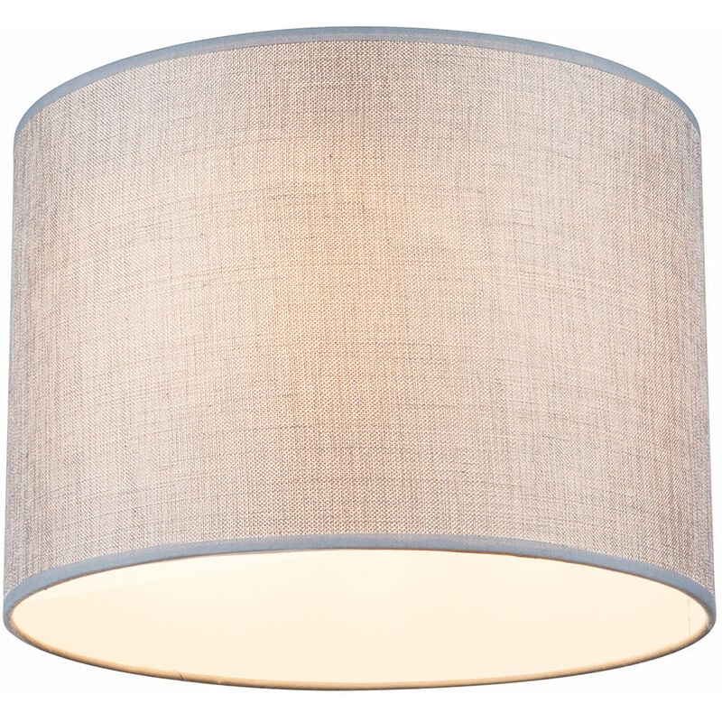 

Luz de techo para dormir, habitación de invitados, lámpara de pantalla con pantalla textil, focos en un juego que incluye bombillas LED