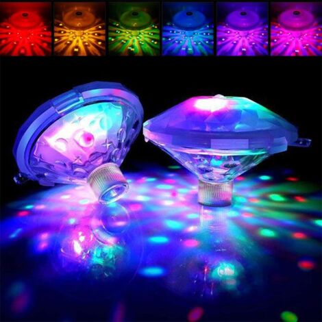 Luces flotantes para piscinas, luces flotantes para piscinas de 8 modos, luces solares para piscinas a prueba de agua IP68, luces solares para piscinas, luces para piscinas elevadas para spas, piscina