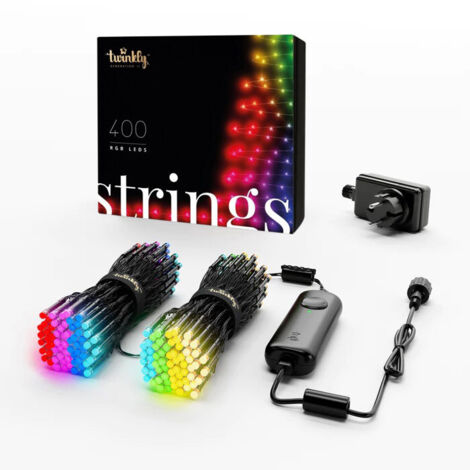 Luces inteligentes para árbol de Navidad, cadena de 400 LED, 32 m