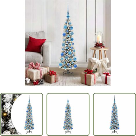 Luces LED -  Árbol de Navidad artificial 120 cm PVC, Metal y Plástico