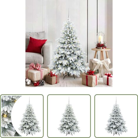 Luces LED -  Árbol de Navidad artificial con 150 LED 120 cm PE y PVC
