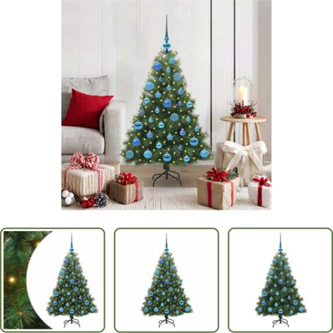 Luces LED -  Árbol de Navidad artificial con 150 LED Verde 120 cm PE y PVC