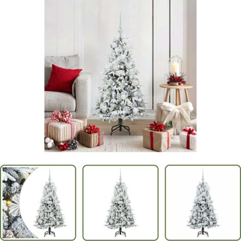 Luces LED -  Árbol de Navidad artificial con ramas articuladas 120 cm