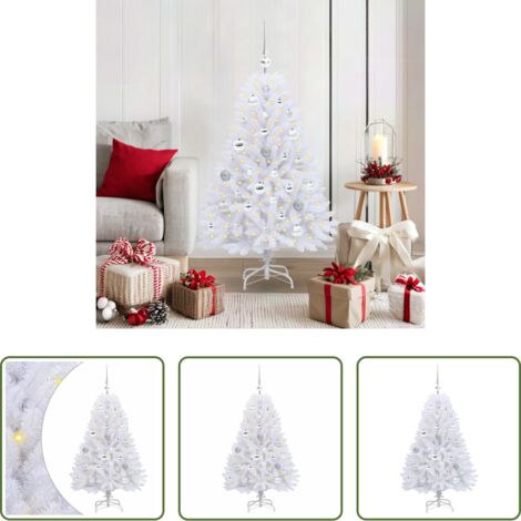 Luces LED -  Árbol de Navidad artificial con ramas articuladas 120 cm