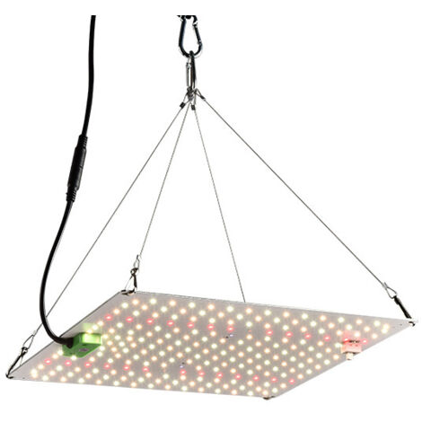 Luces LED de cultivo para plantas de interior, soporte de luz para plantas, panel de luz de cultivo de interior para germinación, vivero, crecimiento y floración de plantas.
