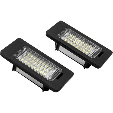 luces LED de matrícula para A1 / A4 B8 S4 / A5 S5 / Q5 S TT