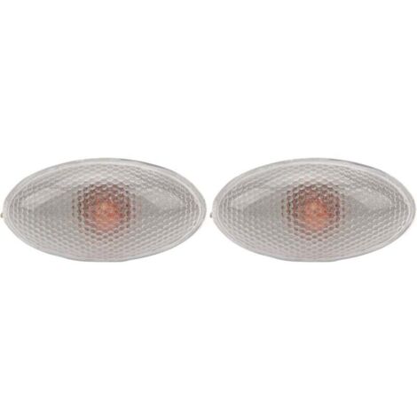 luces LED de posición lateral brillantes de 12 V 632574, repuesto de lámpara de señal de giro lateral para Peugeot 206, 407 y 607.
