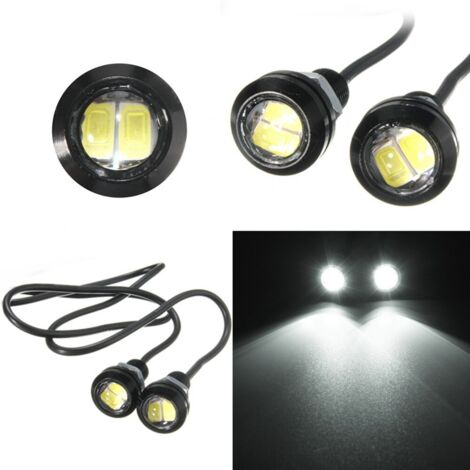 luces LED DRL de 80 lm para conducción diurna