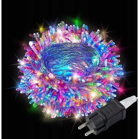 Luces LED para árbol de Navidad COLORIDAS 100 MULTICOLOR
