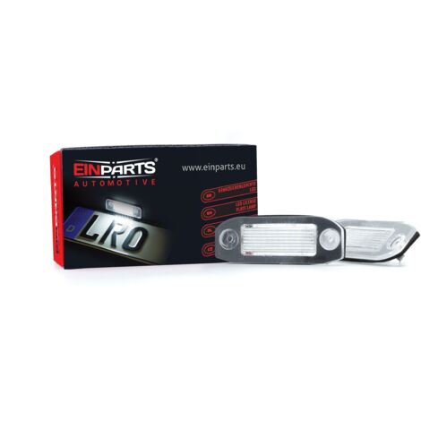 Luces LED para matrícula, 6000 K, blanco frío, 12 V, CANBUS, para Volvo C30, S40, V50, S60, S80, V70, XC60, XC70 y XC90