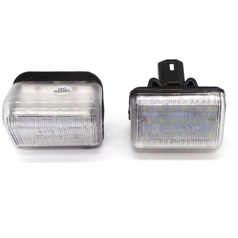 Luces LED para matrícula Mazda, 2 x 650 lm, juego de 2