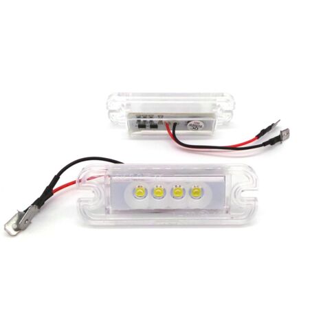 Luces LED para matrícula Mercedes Gelenda (2 unidades)