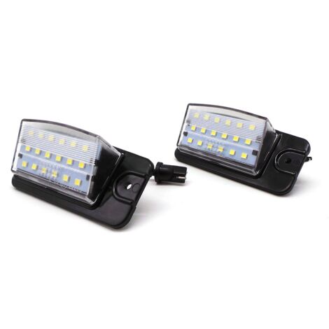 Luces LED para matrícula Nissan e Infiniti (2 unidades)