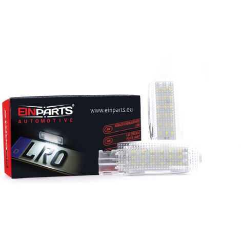 Luces LED para visera y techo, blanco frío de 6000 K, para VW Eos, Golf V, Jetta V/VI, Passat B6, B7, B8, Polo, Scirocco, Sharan, Tiguan