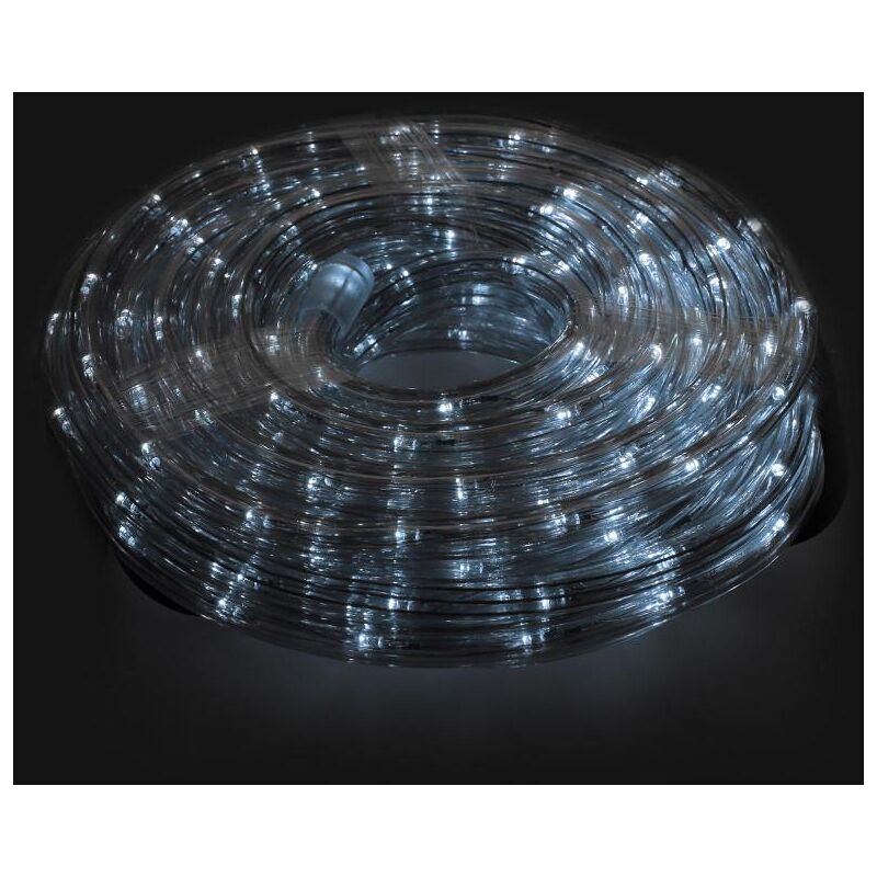 

Luces navidad tubo luz blanca exterior ip44 rollo 10 metros