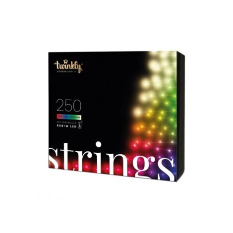 Luces navideñas inteligentes Twinkly 250 RGB+W de 20 m
