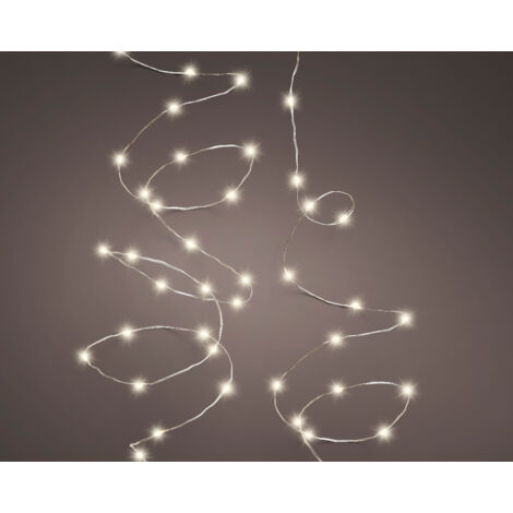 Luces Navideñas LED Micro Durawise 8 Funciones Efecto Destello Exterior L 495 cm