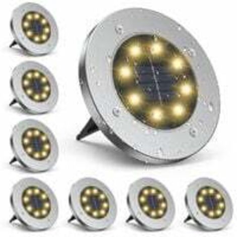 Luces solares para césped - Decoración de jardín