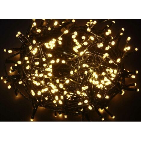 Luci 1500 Led Bianco Caldo con Giochi di luce + Timer 60 mt GIOCOPLAST