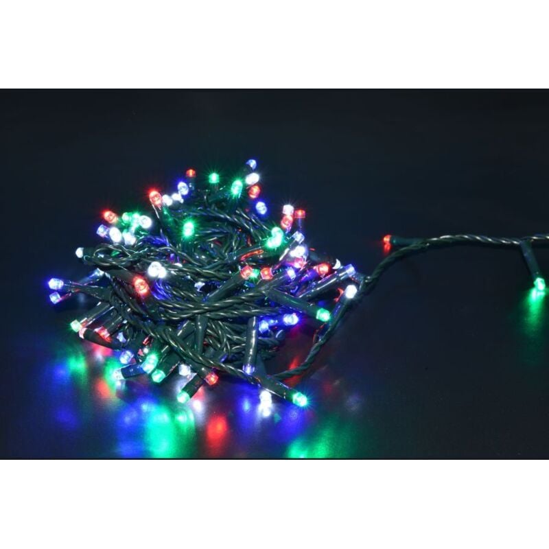160 Minilucciole Led Multicolre A Batteria Mt16 Giochi Luce E Timer