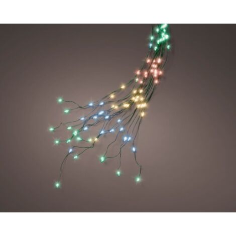 Luci a LED per albero da esterno, 832 LED, 240 cm