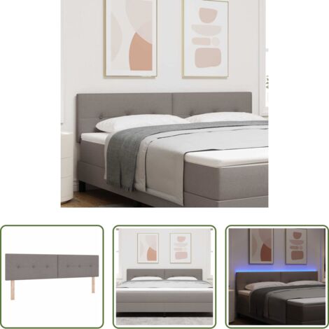 Luci a LED -  Testiera LED con strisce LED con testiera Talpa 180 cm Tessuto