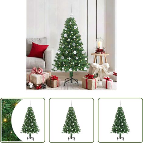 Luci a stringa LED -  Albero di Natale artificiale con 150 LED Verde 150 cm