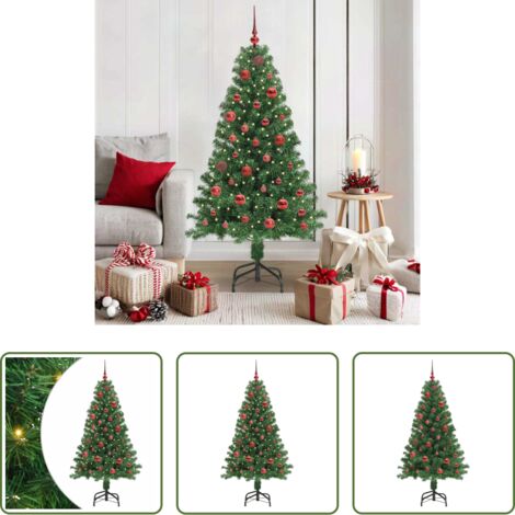 Luci a stringa LED -  Albero di Natale artificiale con 150 LED Verde 150 cm