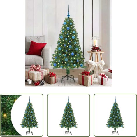 Luci a stringa LED -  Albero di Natale artificiale con 150 LED Verde 150 cm