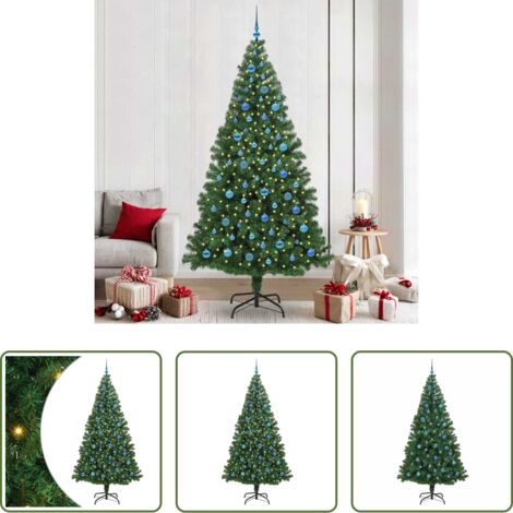 Luci a stringa LED -  Albero di Natale artificiale con 300 LED Verde 240 cm