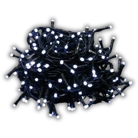 Luci catena lineare per natale 180 Led con controller regolazione intensità -  Luce fredda