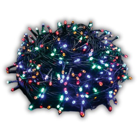 Luci catena lineare per natale 180 Led con controller regolazione intensità -  Multicolor