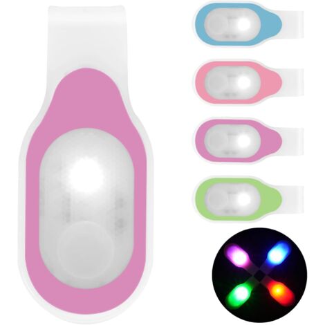 Luci da corsa ricaricabili con clip magnetica e strisce riflettenti, luce notturna per infermieri, per jogging, corsa notturna, passeggiate con il cane
