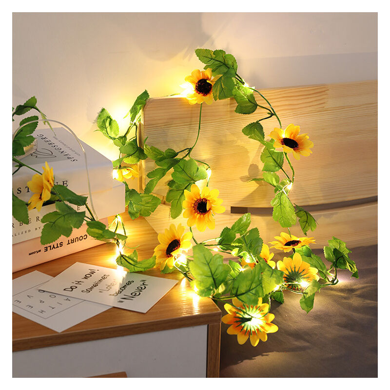 Luci del filo di rame, luci del fiore del fiore