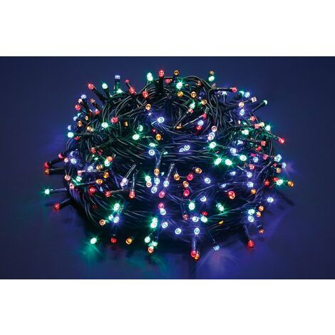 Luci di Natale Led a Luce Calda Fredda Bianca da Esterno Interno Addobbi Albero - Numero Led: 1000 - Temperatura di colore: Multicolor