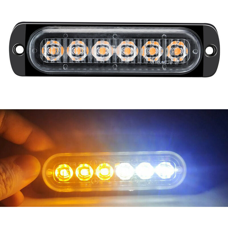Luci lampeggianti a LED 12-24V Avvertenza Luci
