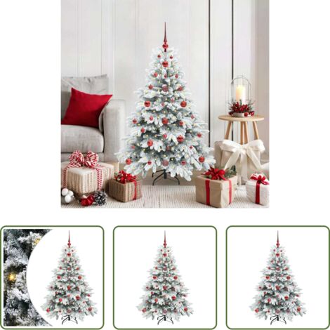 Luci LED -  Albero di Natale artificiale con 150 LED Bianco 120 cm PE e PVC