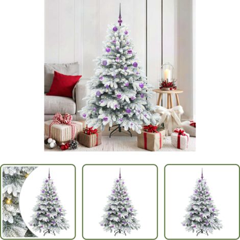 Luci LED -  Albero di Natale artificiale con 150 LED Bianco 150 cm PE e PVC