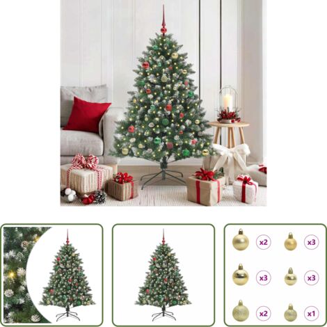Luci LED -  Albero di Natale artificiale con 150 LED Verde 150 cm