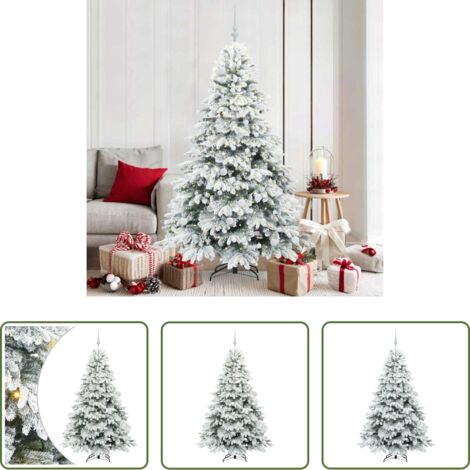 Luci LED -  Albero di Natale artificiale con 300 LED Bianco 180 cm PE e PVC