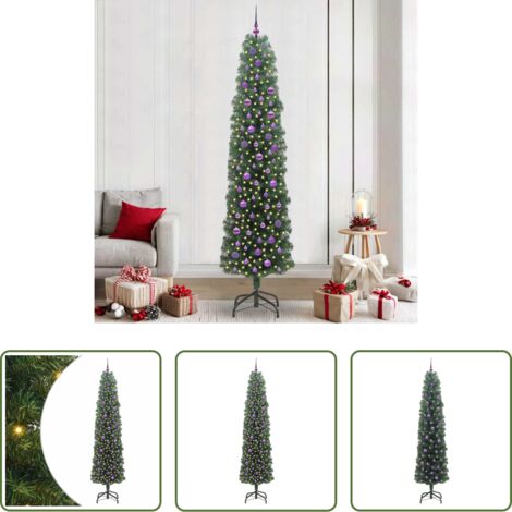 Luci LED -  Albero di Natale artificiale con 300 LED Verde 240 cm