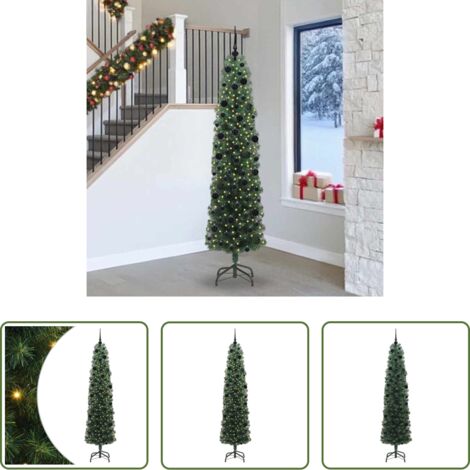 Luci LED -  Albero di Natale artificiale con 300 LED Verde 240 cm