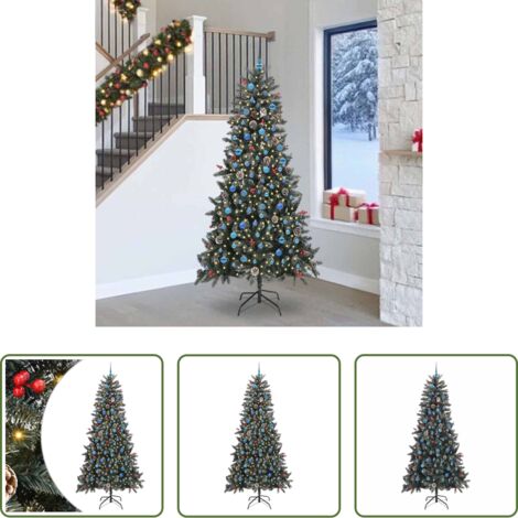 Luci LED -  Albero di Natale artificiale con 300 LED Verde 240 cm