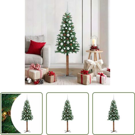 Luci LED - Albero di Natale snodato con 150 LED con supporto Verde 150 cm