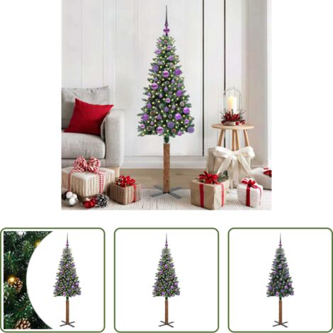 Luci LED - Albero di Natale snodato con 150 LED con supporto Verde 150 cm