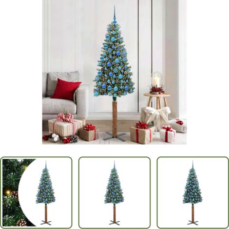 Luci LED -  Albero di Natale snodato con 300 LED con supporto Verde 180 cm
