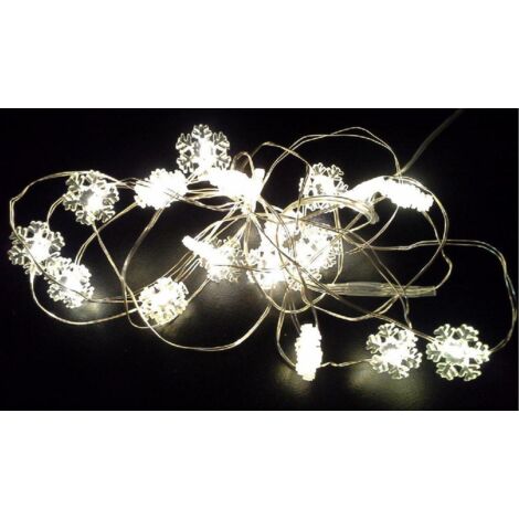 Luci led giocoplast lunghezza 2 m bicolore 20 pz - 14218279